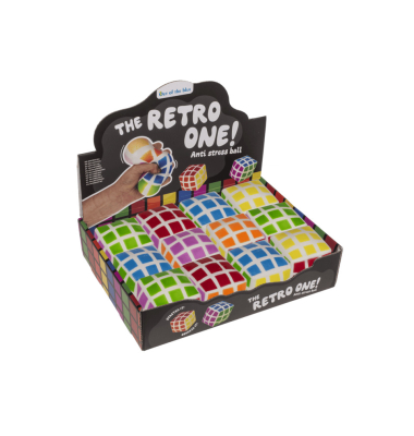 Anti-Stress-Figur Würfel sortiert