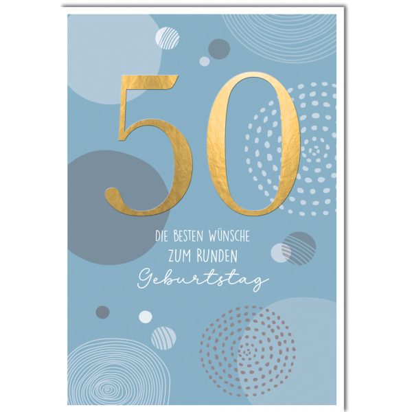 9004546584681 - Geburtstagskarten 527250 A4 205mm x 295mm (BxH) Jubiläumsjahr bunt 9004546584681 Alpedia