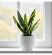 Schlangenpflanze Sansevieria Laurentii 17cm