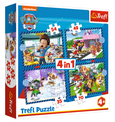 Puzzle 4 in 1 Paw Patrol Puzzle 4 in 1 Paw Patrol