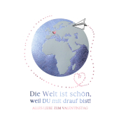 Gl&uuml;ckwunschkarten 18-1015 11,5x17 cm 115mm x 170mm (BxH) bunt