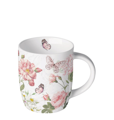 Kaffeebecher 0,2l Amelia weiß