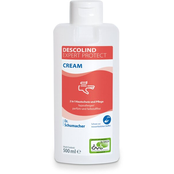 4260592066129 - Descolind Expert Protect Cream Hautschutz- und Pflegecreme 500 ml Spenderflasche 4260592066129 KLEEN PURGATIS