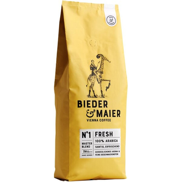 9120072000089 - Kaffee Vienna Coffee N° 1 Fresh Master Blend 1006EU 250g ganze Bohnen im Beutel 9120072000089 Bieder & Maier