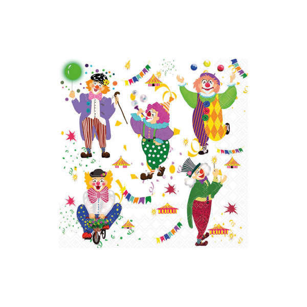 8712159184471 - Motivserviette 33x33cm Karneval 8712159184471 20 Stück