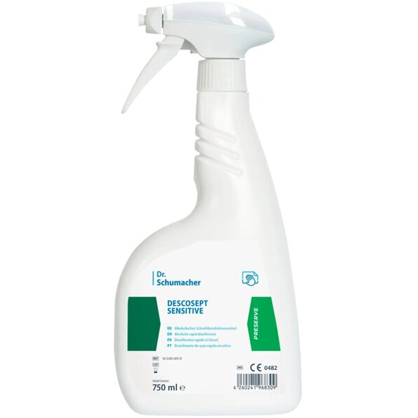 4064791001369 - Descosept Sensitive Flächendesinfektion mit hohem Reinigungseffekt gebrauchsfertig 750 ml Sprühflasche 4064791001369 KLEEN P