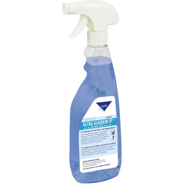 KLEEN PURGATIS Glasreiniger 90183103 Pro Ultra, herb-frisch, 750ml, Sprühflasche 4250224508370 KLEEN PURGATIS