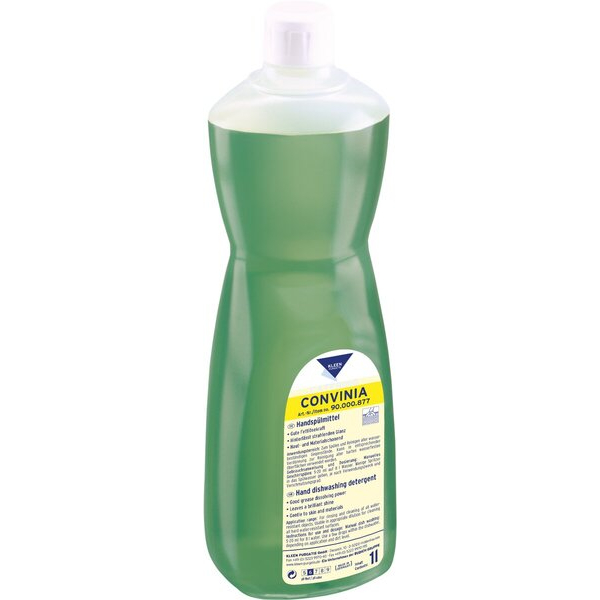 4250224509209 - Geschirrspülmittel 90000877 Convinia 1 Liter Flasche 4250224509209 KLEEN PURGATIS