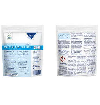 Severa Multi Kleen Tab Pro Oberfl&auml;chenreiniger, hohe Materialvertr&auml;glichkeit, 30 Tabs