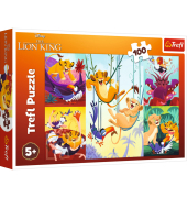 Puzzle König der Löwen
