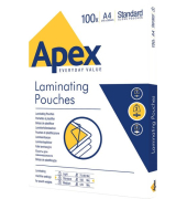Laminierfolien Apex Standard 6003301, A4, 216x303mm, 100mic, glänzend