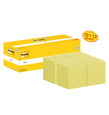 Haftnotizen 654Y12, Notes Promotion, gelb