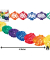 Girlande Papier bunt