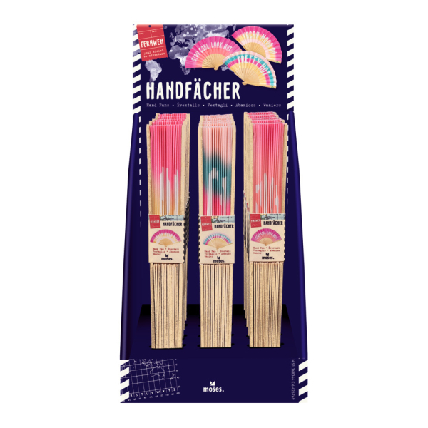 18 Stück Moses Fächer Fernweh sortiert 4033477823724 Moses