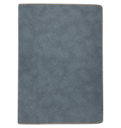 Notizbuch kariert 17x24cm grau