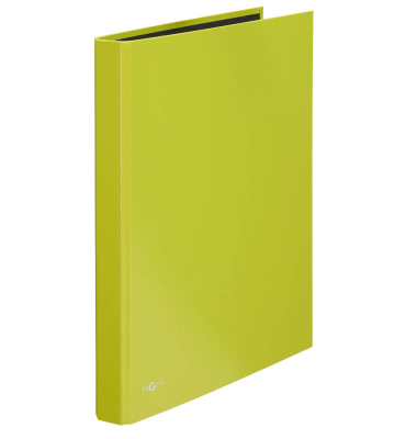 Ringbuch Trend Colours 20601-17, A4 2 Ringe 20mm Ring-Ø Karton, PP-kaschiert lime
