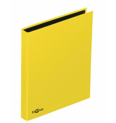 Ringbuch Basic Colours 20607-04, A4 2 Ringe 20mm Ring-Ø Karton, PP-kaschiert gelb