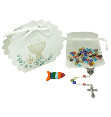 Geschenkset Millefiori bunt