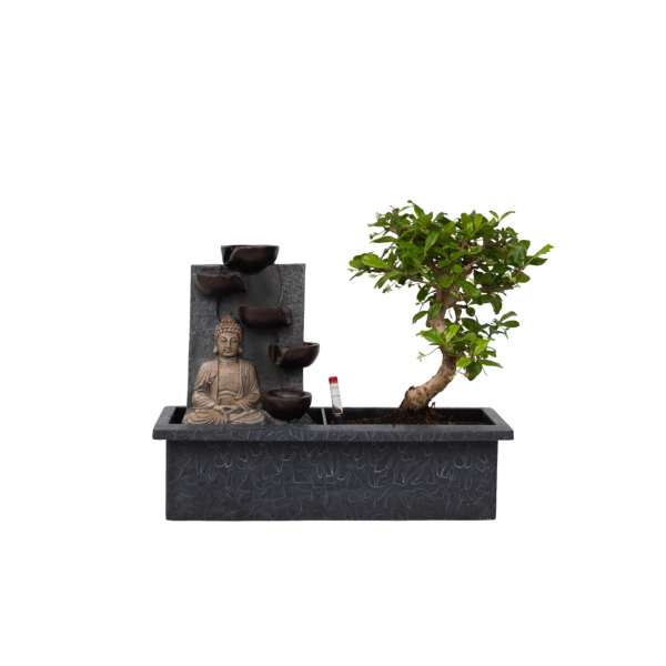 4003969172050 - Bonsai Wasserfall-Set Buddha 29cm 4003969172050 Soennecken