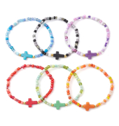 Armband Perlen sortiert