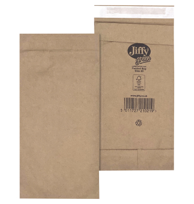 Papierpolstertaschen Nr. 00, 30001308, innen 105x229mm, braun