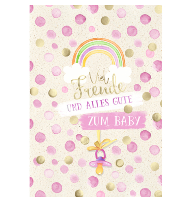 Freudiges Ereignis  rosa