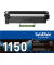 Toner TN-1150, für Brother Farblaserdrucker, ca. 1.000 Seiten, schwarz