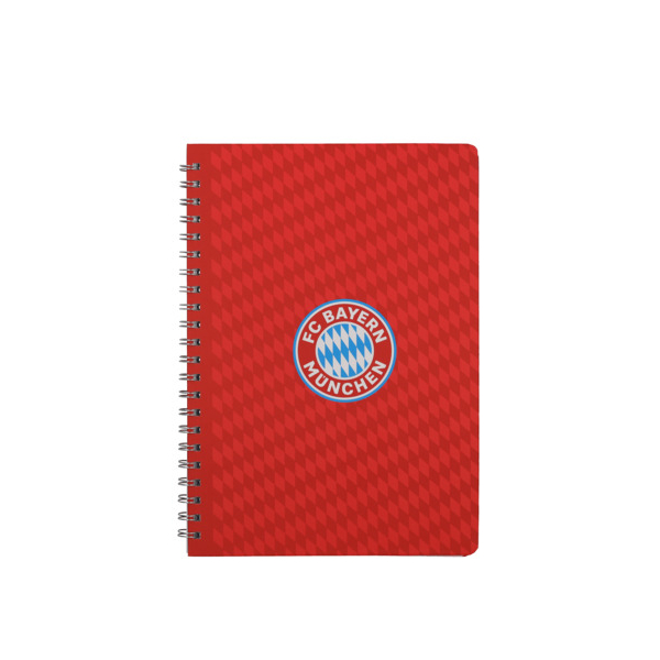 FC Bayern Notizbuch 53086, Notizbuch, rot, blanko 4066974582719 FC Bayern