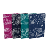 Notizheft 9x14cm 30BL liniert sortiert