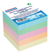 Zettelboxnachfüllung 83x83mm pastell