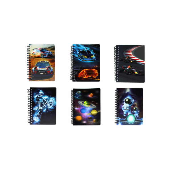 48 Stück Donau Notizbuch 1320104-99, liniert, 70g, 50 Blatt 9004546571988 Donau