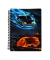 Notizbuch 1320104-99, Space & Speed, mehrfarbig, A6, liniert, 70g, 50 Blatt / 100 Seiten