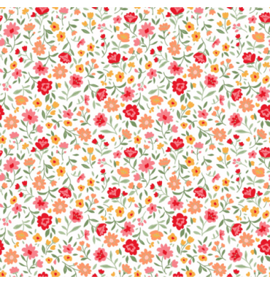 Motivservietten Atelier 1211-26001 / Blumen, 3-lagig, 33x33cm