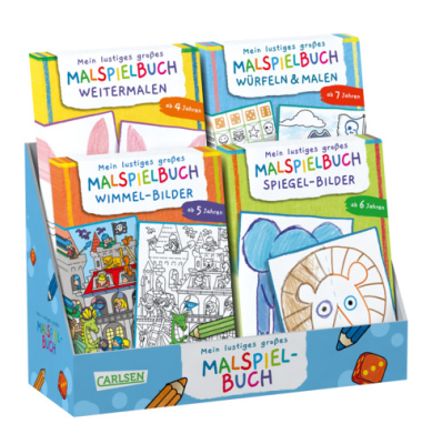 Mein lustiges gro&szlig;es Malspielbuch sort.