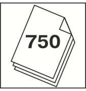 Zettelbox 83x83mm transparent