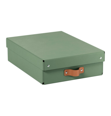Archivbox 6148-00-50, grün, Recyclingkarton