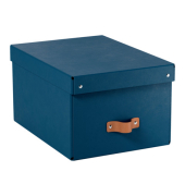 Archivbox 6149-00-68, A4, nachtblau, Recyclingkarton