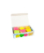 Haftnotizblock Sticky Notes sortiert