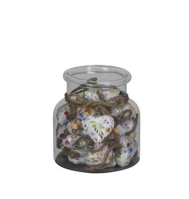 Behang Herz bunt sortiert