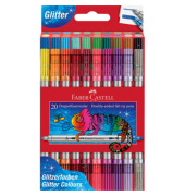 Faserschreiberetui Duo 20ST Glitzer