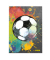 Notizbuch 10173/6, Soccer, mehrfarbig, A5, punktiert, 96 Blatt / 192 Seiten
