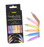 Acrylmarkeretui Fashion 6ST