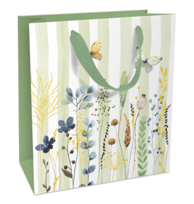 Geschenktasche 1582-26025, Blumenwiese, 180mm x 210mm