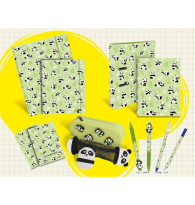 Schulpaket Panda sortiert