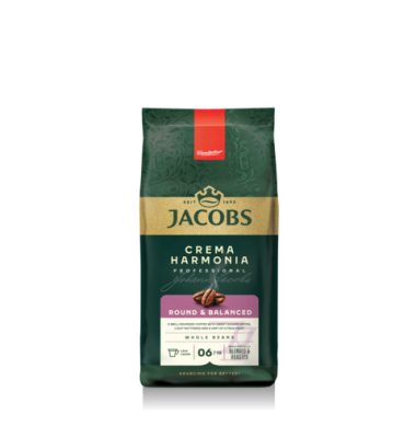 Kaffee Crema Harmonia 4242892, 1kg, ganze Bohnen im Vakuumbeutel