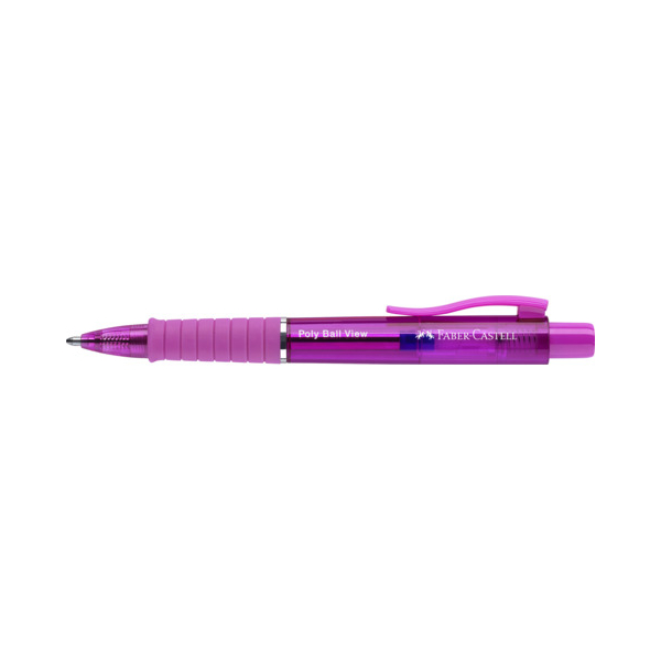 4005401457688 - Kugelschreiber Poly Ball fuchsia 4005401457688 Faber-Castell