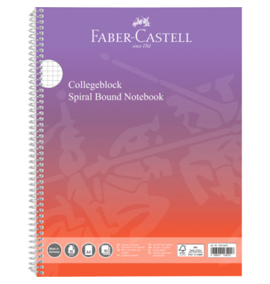 Collegeblock 10183346 / kariert mit Korrekturrand90g, 80 Blatt