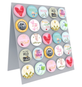 Magnet rund sortiert