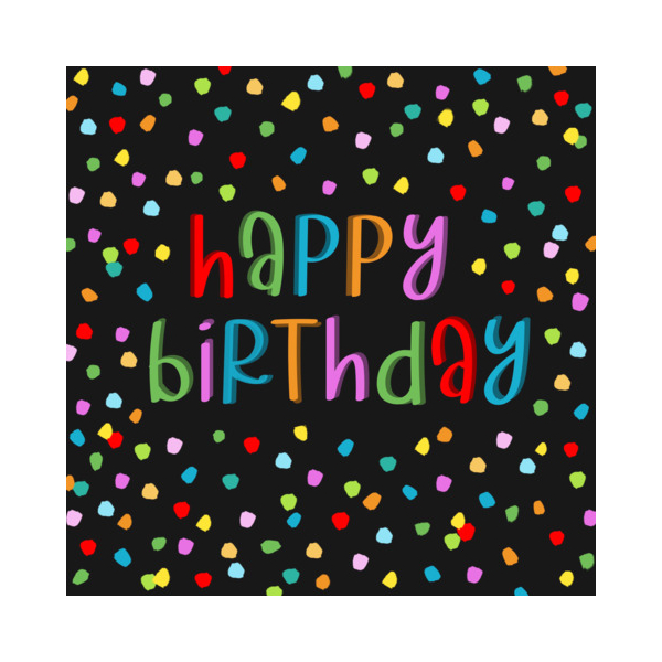 4014995999610 - Motivserviette 33x33cm Geburtstag 4014995999610 Braun und Company