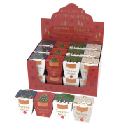 Saatgut-Set im Topf sortiert